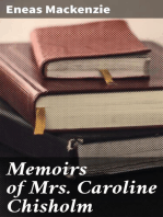 Memoirs of Mrs Caroline Chisholm