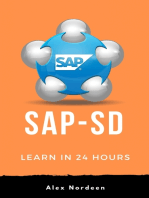 Learn SAP SD in 24 Hours