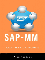 Learn SAP MM in 24 Hours