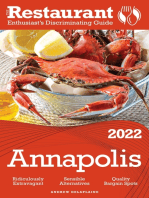 2022 Annapolis: The Restaurant Enthusiast’s Discriminating Guide