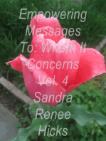 Empowering Messages To: Whom It Concerns - Vol 4
