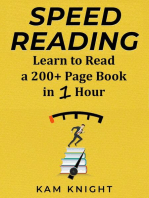 Speed Reading: Learn to Read a 200+ Page Book in 1 Hour: Mind Hack, #1
