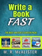 Write A Book Fast: The Busy Writer's Starter Pack: The Busy Writer