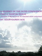 A Journey of the Fated Conqueror Part 1 Mortal Realm Chapter 5 Mortal Level 10 Reached Store Unlocked
