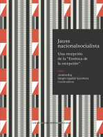 Jauss nacionalsocialista: Una recepción de la “Estética de la recepción”