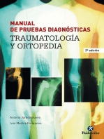 Manual de pruebas diagnósticas: Traumatología y ortopedia