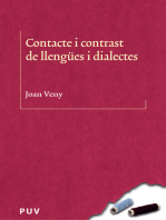 Contacte i contrast de llengües i dialectes