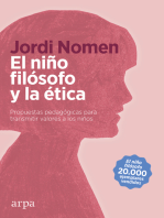 El niño filósofo y la ética: Propuestas pedagógicas para transmitir valores a los niños