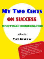 My Two Cents on Success in Software Engineering Field