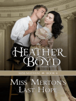 Miss Merton's Last Hope: Miss Mayhem, #4