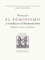 Pensar el feminismo y vindicar el humanismo: Mujeres, ética y política