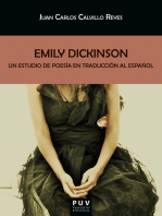 Emily Dickinson: Un estudio de poesía en traducción al español
