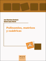 Polinomios, matrices y cuádricas