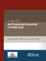 Colección de Propiedad Industrial e Intelectual (Vol. 3): 2do. semestre 2016 - 1er. semestre 2017