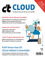 c't Cloud: Einstieg und Praxis für Admins und Entwickler