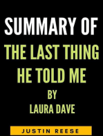 Summary of the last thing he told me by Laura Dave