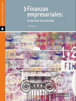 Finanzas empresariales: la decisión de inversión