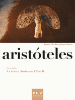 Aristóteles. Leyendo «La ética a Nicómaco. Libro II»