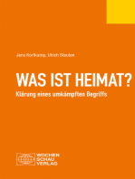 Was ist Heimat?: Klärung eines umkämpften Begriffs