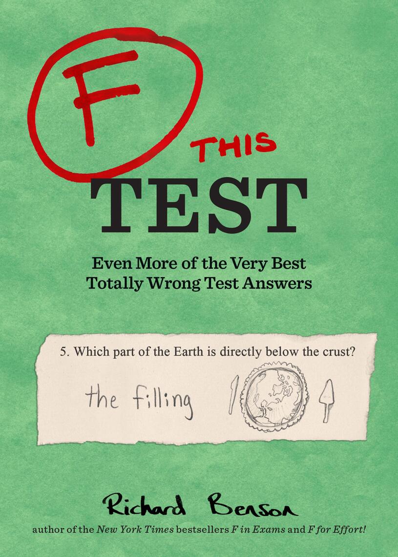 F This Test by Richard Benson (Ebook) - Read free for 30 days