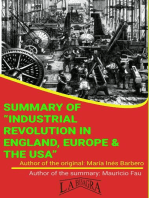 Summary Of "Industrial Revolution In England, Europe & The USA" By María Inés Barbero: UNIVERSITY SUMMARIES