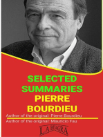 Pierre Bourdieu: Selected Summaries: SELECTED SUMMARIES