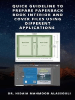 Quick Guideline to Prepare Paperback Book Interior and Cover Files Using Different Applications