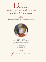 Documents de la pintura valenciana medieval i moderna IV: Llibre de l'entrada de Ferran d'Antequera