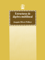 Estructuras de álgebra multilineal