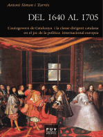 Del 1640 al 1705: L'autogovern de Catalunya i la classe dirigent catalana en el joc de la política internacional europea