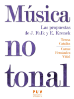 Música no tonal: Las propuestas de J. Falk y E. Krenk