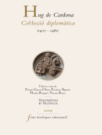 Hug de Cardona: Col·lecció diplomàtica (1407-1482)