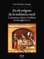 En els orígens de la indústria rural: L'artesanat a Alzira i la Ribera en els segles XVIII-XV