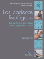 Las cadenas fisiológicas (Tomo VII): La cadena visceral. Tórax, garganta y boca