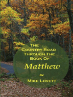 The Country Road Through The Book Of Matthew