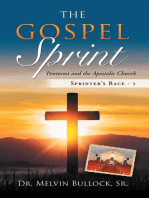 The Gospel Sprint: Pentecost and the Apostolic Church Sprinter's Race - 1