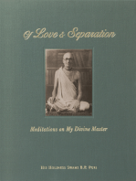 Of Love & Separation: Meditations on My Divine Master