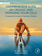 Comprehensive Guide on Organic and Inorganic Solar Cells: Fundamental Concepts to Fabrication Methods