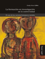 La formación en investigación en la universidad: El caso de las carreras humanas y sociales