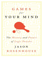 Games for Your Mind: The History and Future of Logic Puzzles
