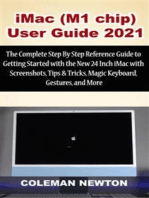 iMac (M1 chip) User Guide 2021: The Complete Step By Step Reference Guide to Getting Started with the New 24 Inch iMac with Screenshots, Tips & Tricks, Magic Keyboard, Gestures, and More