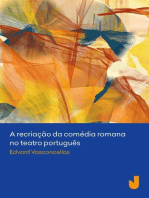 A recriação da comédia romana no teatro português