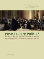 Postsäkulare Politik?: Emanzipation, jüdische Erfahrungen und religiöse Gemeinschaften heute