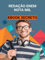 Redação Enem NOTA MIL Ebook SECRETO: Apresento o TRUQUE SECRETO de estudos modo GARANTIDO para não ZERAR no Enem!