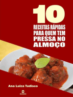 10 Receitas rápidas para quem tem pressa no almoço