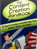 Content Creation Handbook