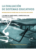 La evaluación de sistemas educativos: Informaciones de interés para los colectivos implicados