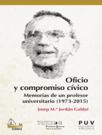 Oficio y compromiso cívico: Memorias de un profesor universitario (1973-2015)