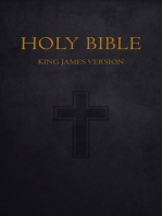 Bible: Holy Bible King James Version Old and New Testaments (KJV)