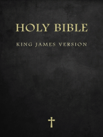 Bible: Holy Bible King James Version Old and New Testaments (KJV),(With Active Table of Contents)